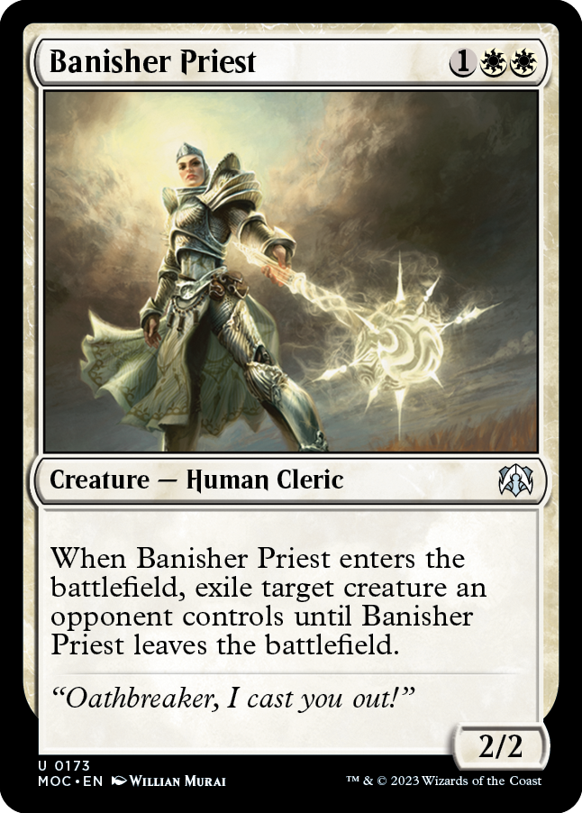 Banisher Priest [March of the Machine Commander] | Fandemonia Ltd