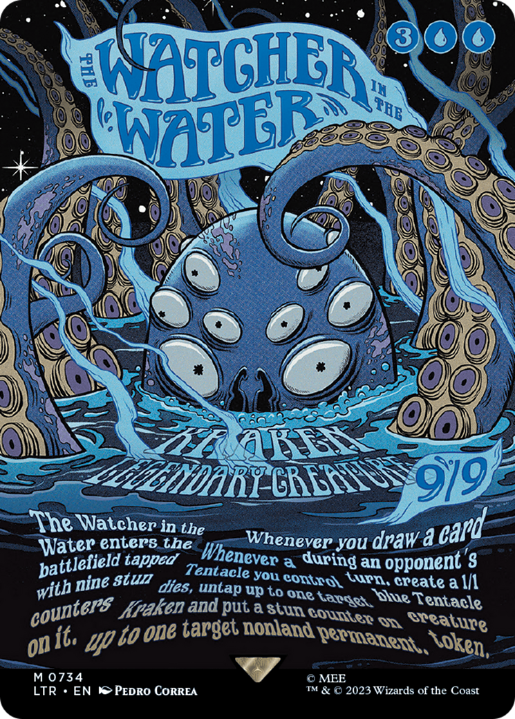 The Watcher in the Water (Borderless Poster) [The Lord of the Rings: Tales of Middle-Earth] | Fandemonia Ltd