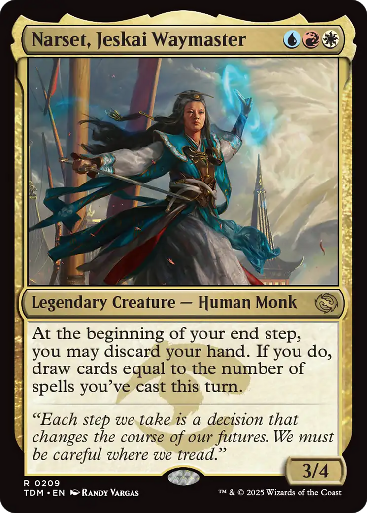 Narset, Jeskai Waymaster [Tarkir: Dragonstorm] | Fandemonia Ltd