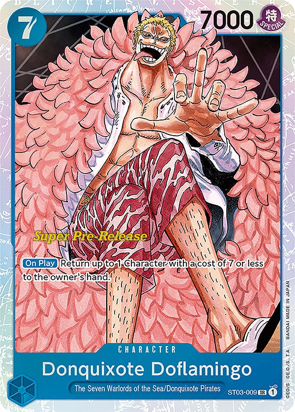 Donquixote Doflamingo [Super Pre-Release Starter Deck: The Seven Warlords of the Sea] | Fandemonia Ltd