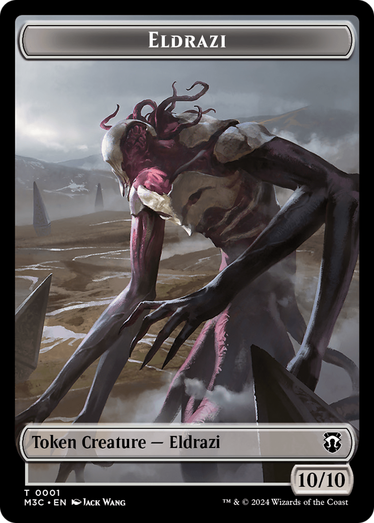 Eldrazi // Spirit Double-Sided Token [Modern Horizons 3 Commander Tokens] | Fandemonia Ltd