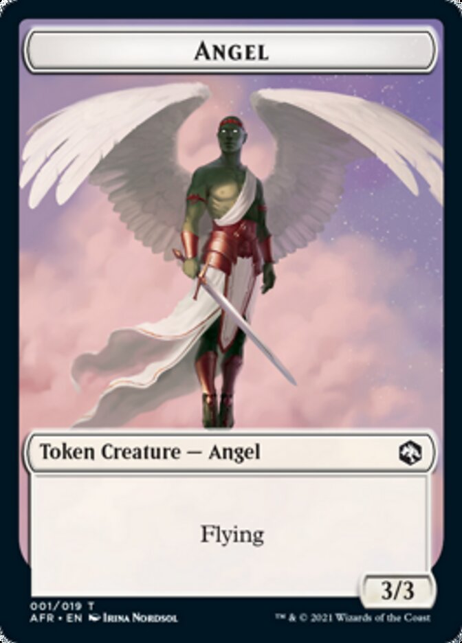 Angel Token [Dungeons & Dragons: Adventures in the Forgotten Realms Tokens] | Fandemonia Ltd