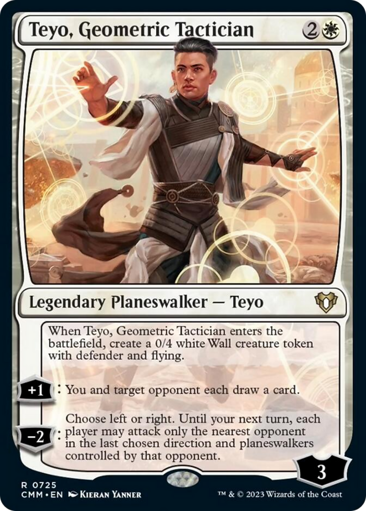 Teyo, Geometric Tactician [Commander Masters] | Fandemonia Ltd