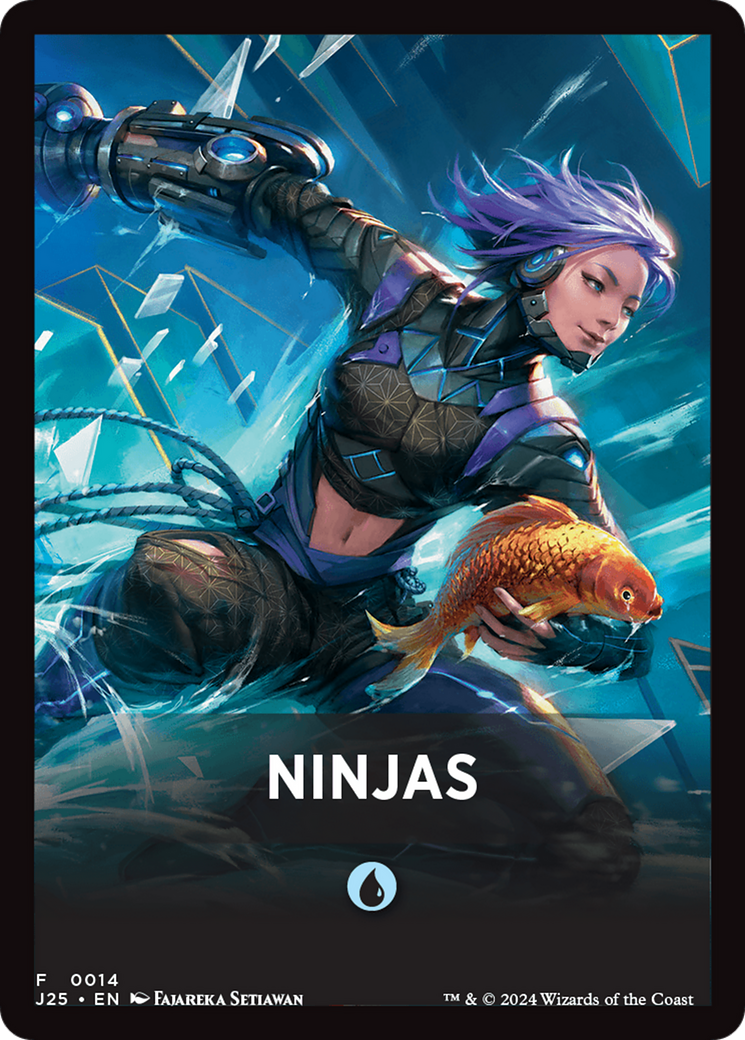 Ninjas Theme Card [Foundations Jumpstart Front Cards] | Fandemonia Ltd