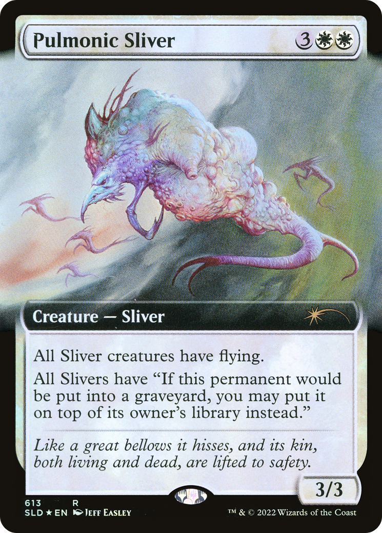 Pulmonic Sliver (Extended Art) [Secret Lair Drop Promos] | Fandemonia Ltd