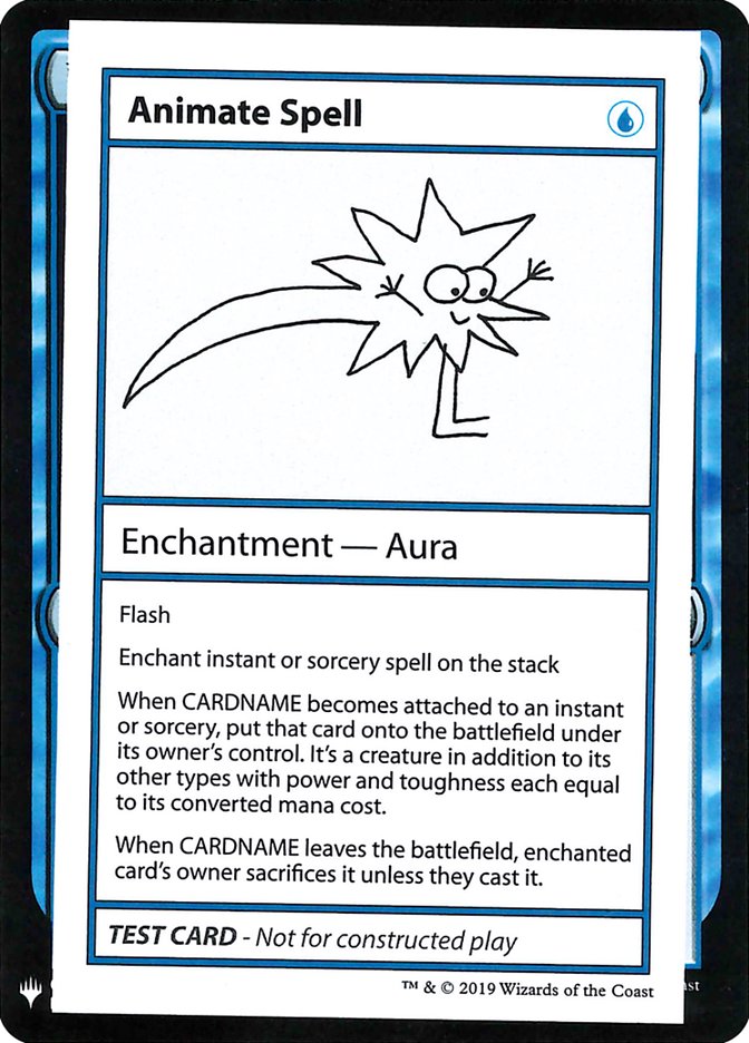 Animate Spell [Mystery Booster Playtest Cards] | Fandemonia Ltd