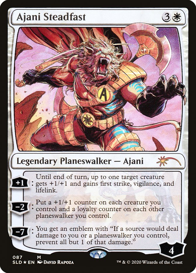 Ajani Steadfast [Secret Lair Drop Series] | Fandemonia Ltd