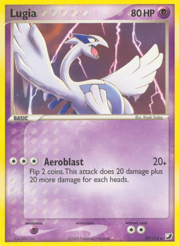 Lugia (29/115) [EX: Unseen Forces] | Fandemonia Ltd