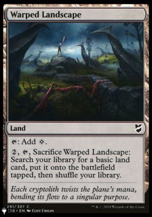 Warped Landscape [The List] | Fandemonia Ltd