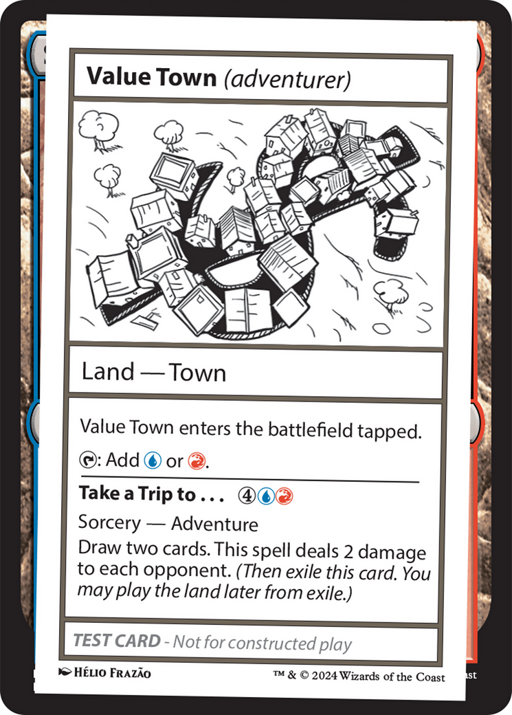 Value Town (adventurer) [Mystery Booster 2 Playtest Cards] | Fandemonia Ltd