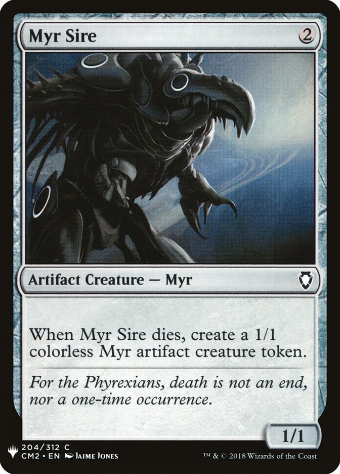 Myr Sire [Mystery Booster] | Fandemonia Ltd