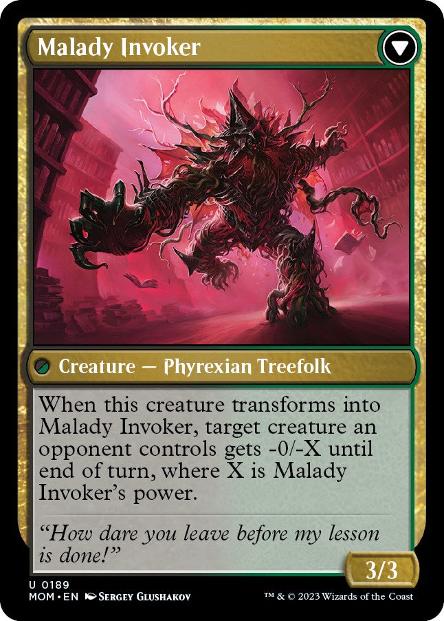 Herbology Instructor // Malady Invoker [March of the Machine] | Fandemonia Ltd