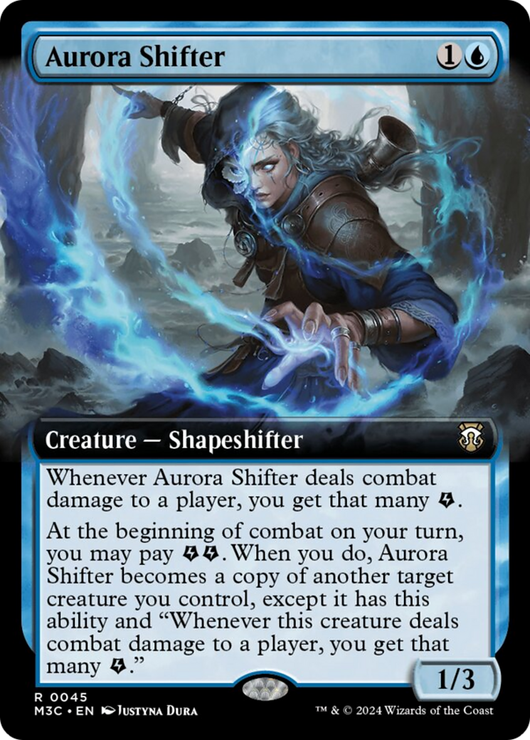 Aurora Shifter (Extended Art) [Modern Horizons 3 Commander] | Fandemonia Ltd