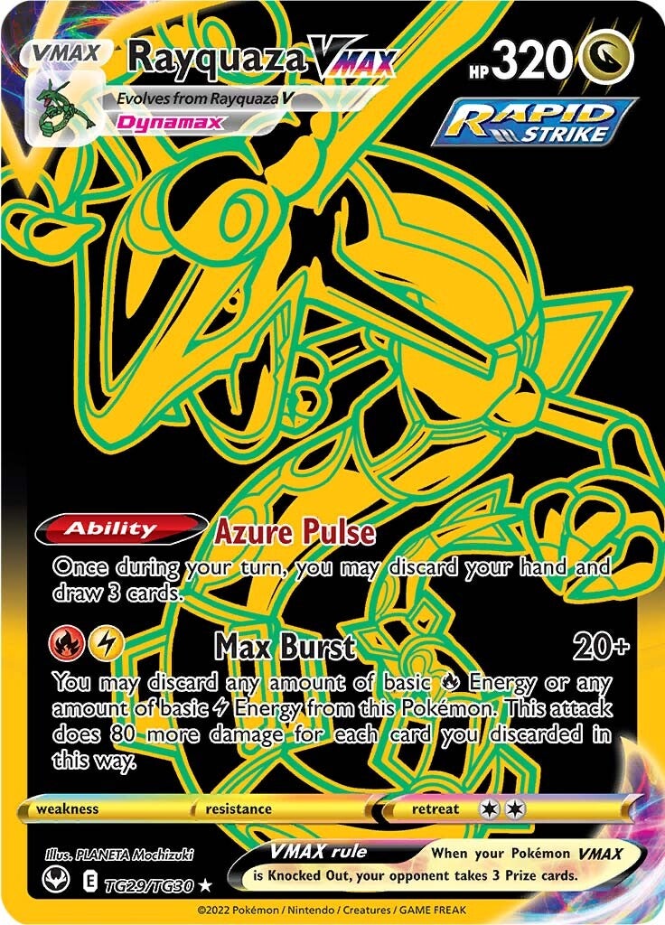 Rayquaza VMAX (TG29/TG30) [Sword & Shield: Silver Tempest] | Fandemonia Ltd