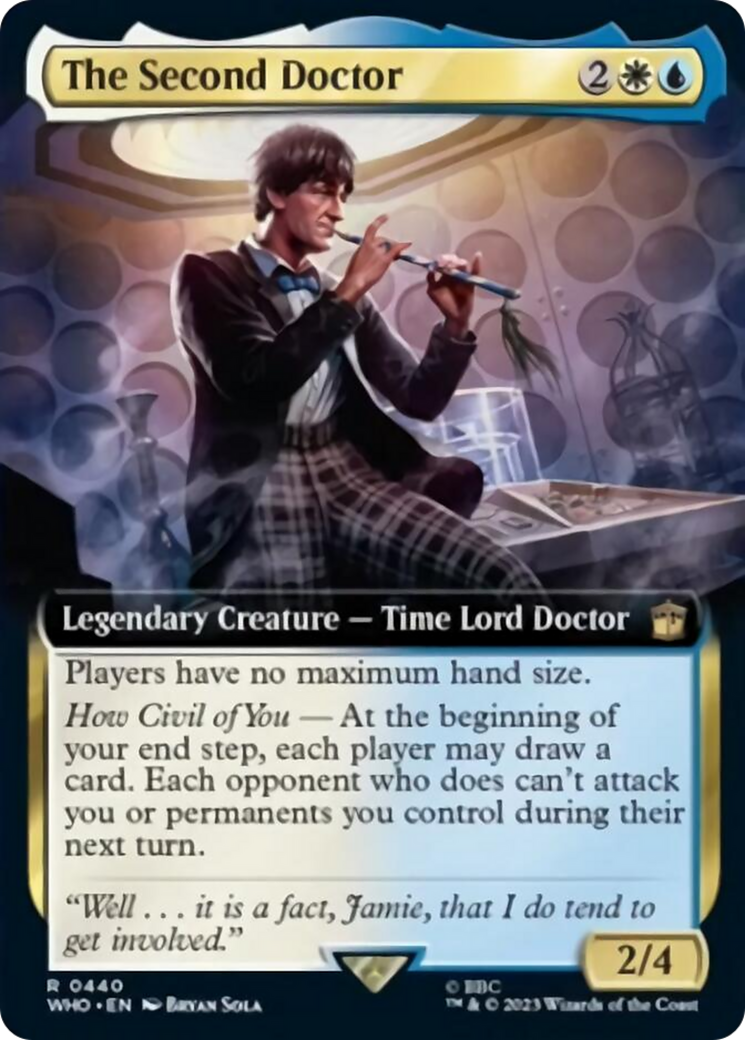 The Second Doctor (Extended Art) [Doctor Who] | Fandemonia Ltd