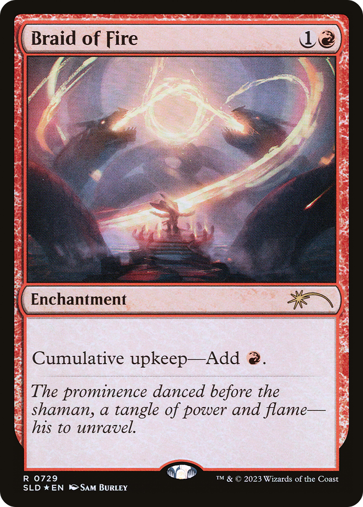 Braid of Fire (729) [Secret Lair Drop Promos] | Fandemonia Ltd