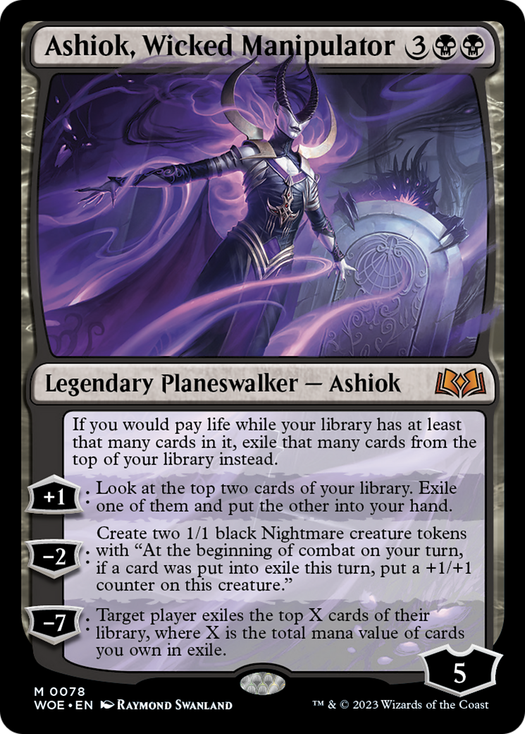 Ashiok, Wicked Manipulator [Wilds of Eldraine] | Fandemonia Ltd