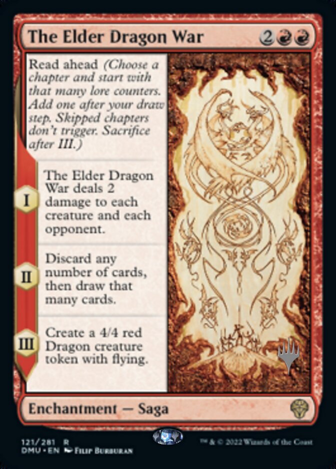 The Elder Dragon War (Promo Pack) [Dominaria United Promos] | Fandemonia Ltd