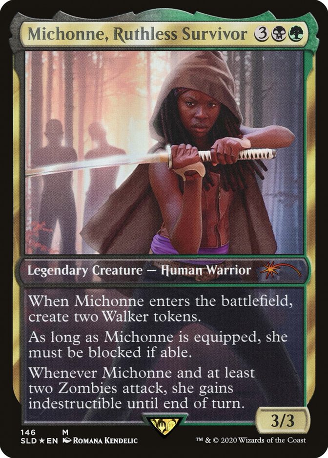 Michonne, Ruthless Survivor [Secret Lair Drop Series] | Fandemonia Ltd