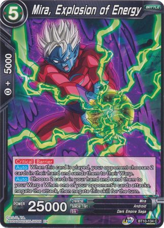 Mira, Explosion of Energy (BT10-134) [Rise of the Unison Warrior 2nd Edition] | Fandemonia Ltd