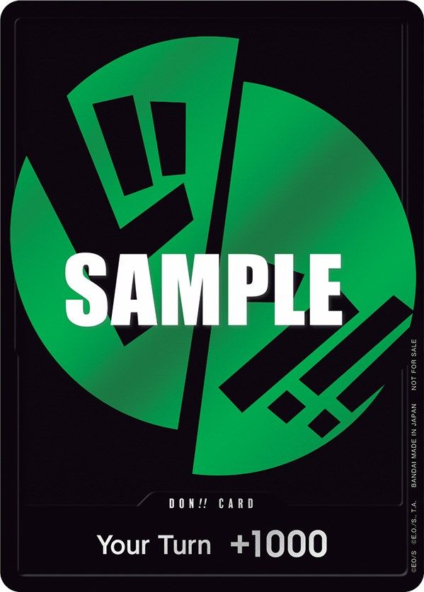 DON!! Card (Green) [One Piece Promotion Cards] | Fandemonia Ltd