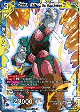 Pirina, Warrior of Universe 6 (Tournament Pack Vol. 8) (P-392) [Tournament Promotion Cards] | Fandemonia Ltd