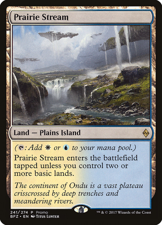 Prairie Stream (Promo) [Standard Showdown Promos] | Fandemonia Ltd