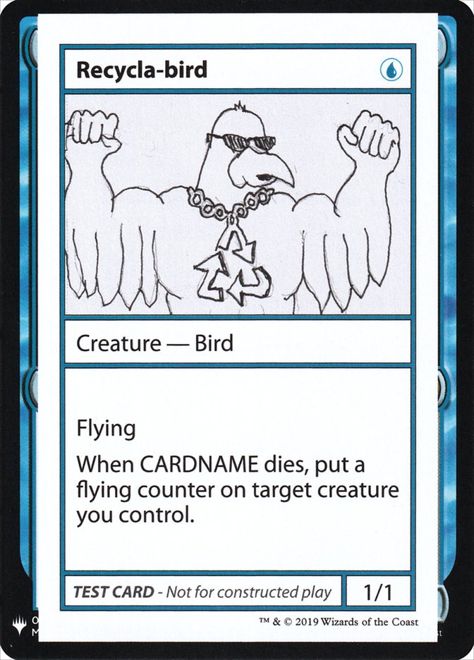 Recycla-bird [Mystery Booster Playtest Cards] | Fandemonia Ltd