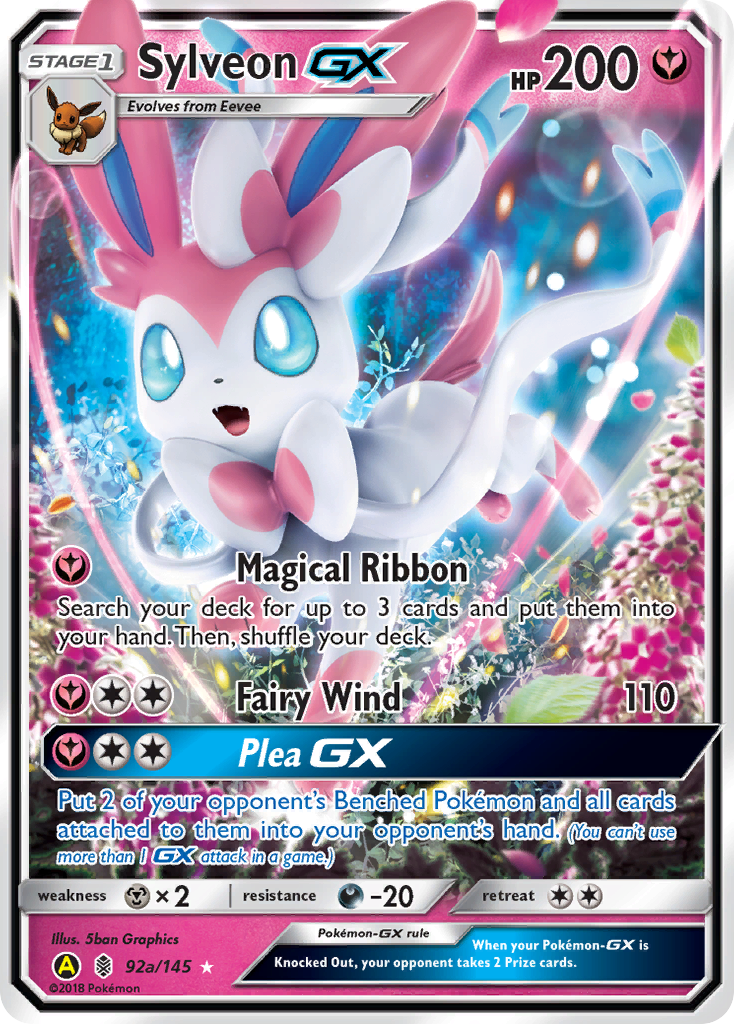 Sylveon GX (92a/145) [Alternate Art Promos] | Fandemonia Ltd