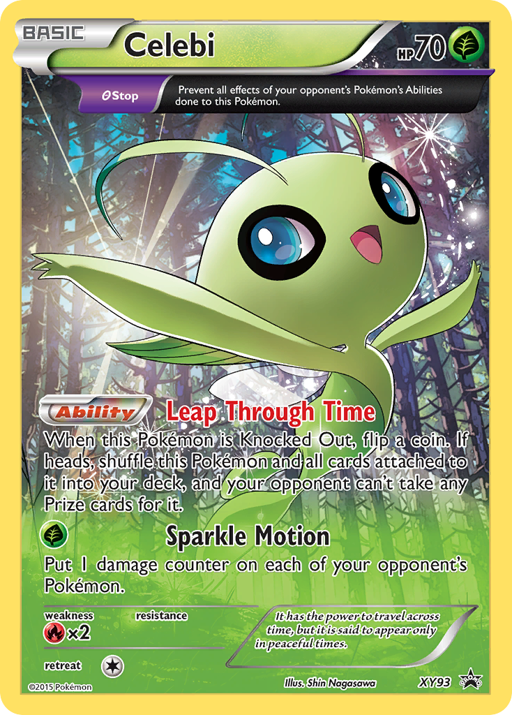 Celebi (XY93) [XY: Black Star Promos] | Fandemonia Ltd