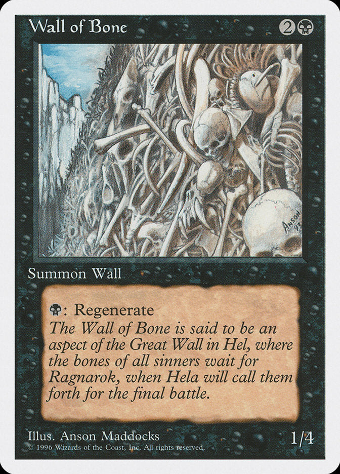 Wall of Bone [Introductory Two-Player Set] | Fandemonia Ltd