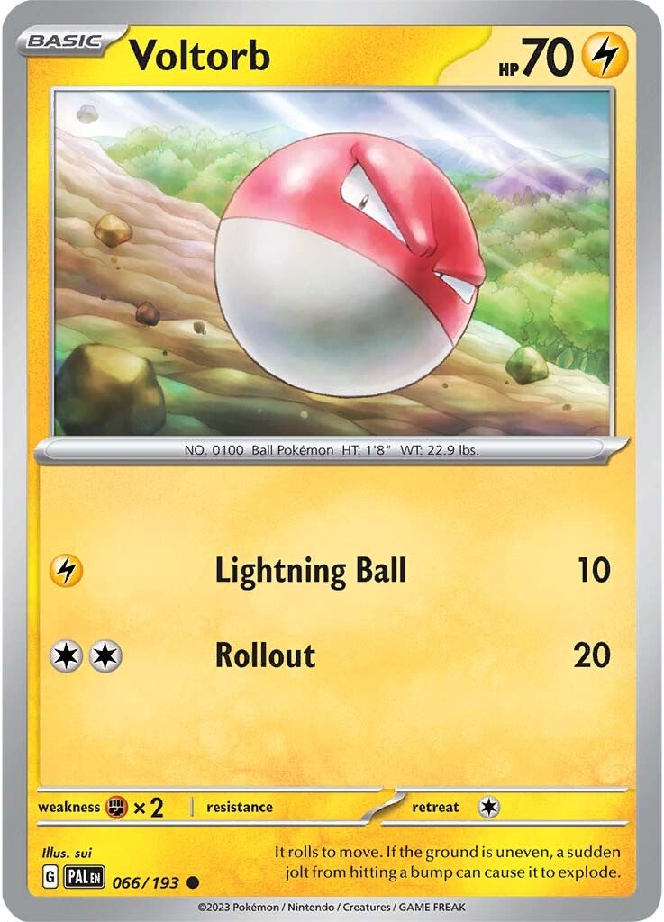 Voltorb (066/193) [Scarlet & Violet: Paldea Evolved] | Fandemonia Ltd