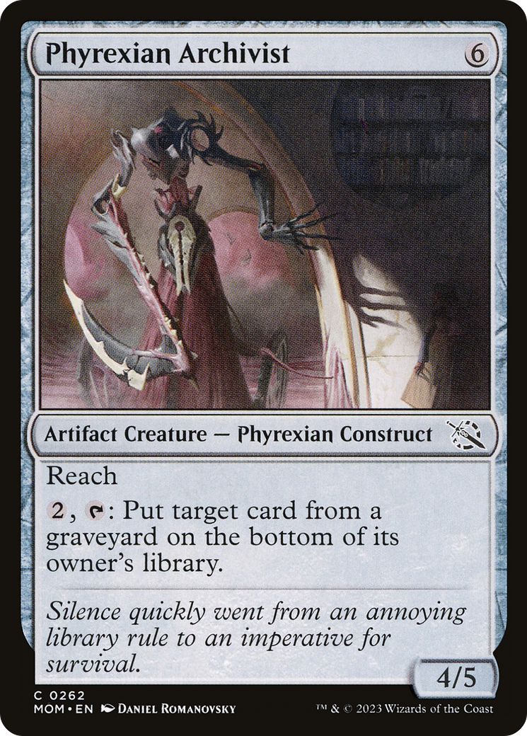 Phyrexian Archivist [March of the Machine] | Fandemonia Ltd