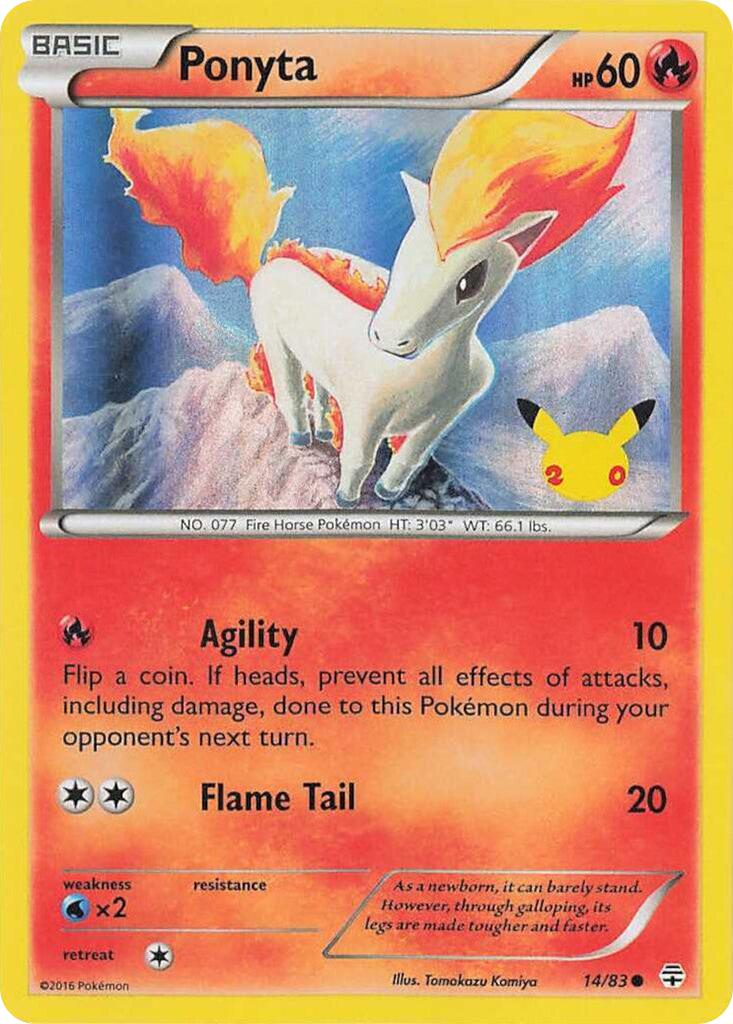 Ponyta (014/083) [Celebrations: 25th Anniversary] | Fandemonia Ltd