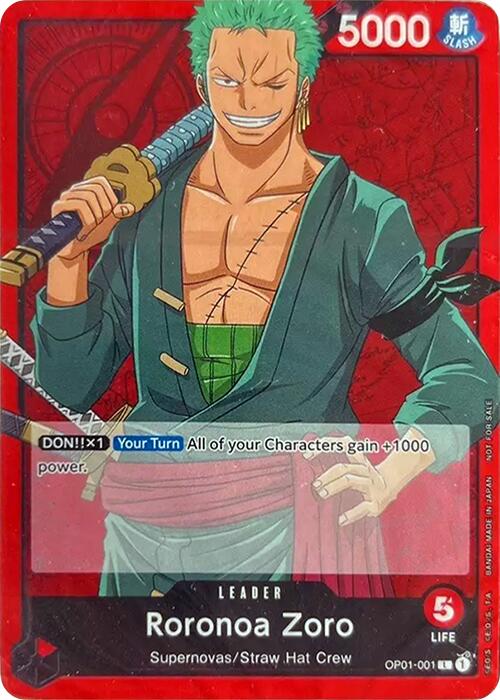 Roronoa Zoro [One Piece Demo Deck Cards] | Fandemonia Ltd