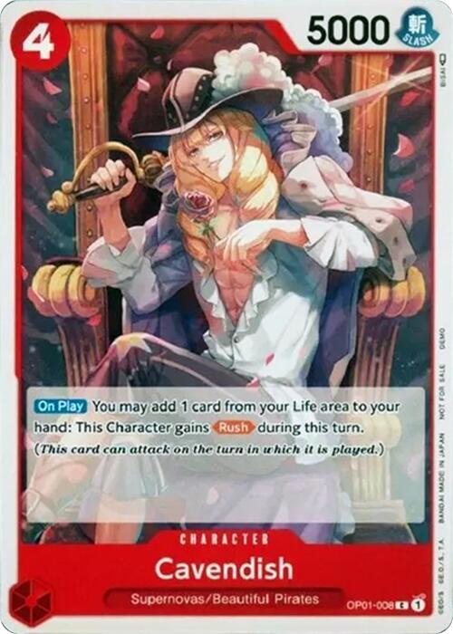 Cavendish [One Piece Demo Deck Cards] | Fandemonia Ltd