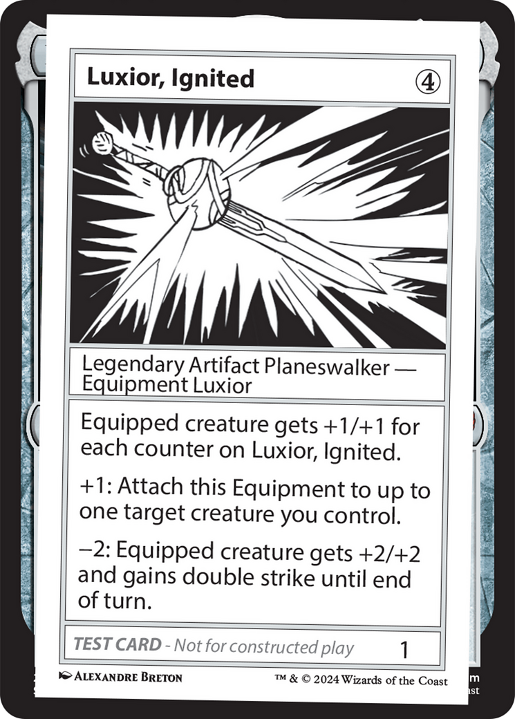 Luxior, Ignited [Mystery Booster 2 Playtest Cards] | Fandemonia Ltd