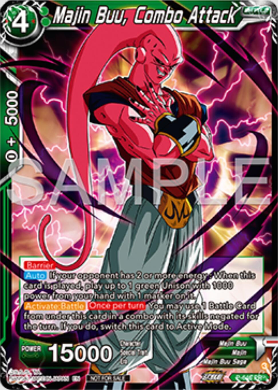 Majin Buu, Combo Attack (P-646) [Tournament Promotion Cards] | Fandemonia Ltd