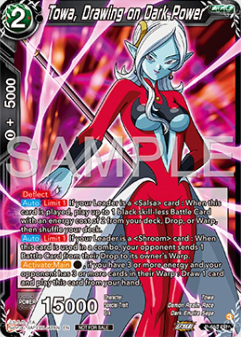 Towa, Drawing on Dark Power (P-653) [Tournament Promotion Cards] | Fandemonia Ltd