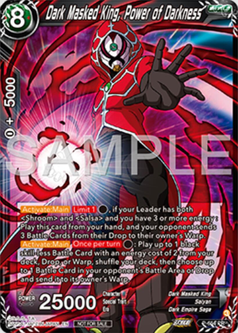 Dark Masked King, Power of Darkness (P-654) [Tournament Promotion Cards] | Fandemonia Ltd