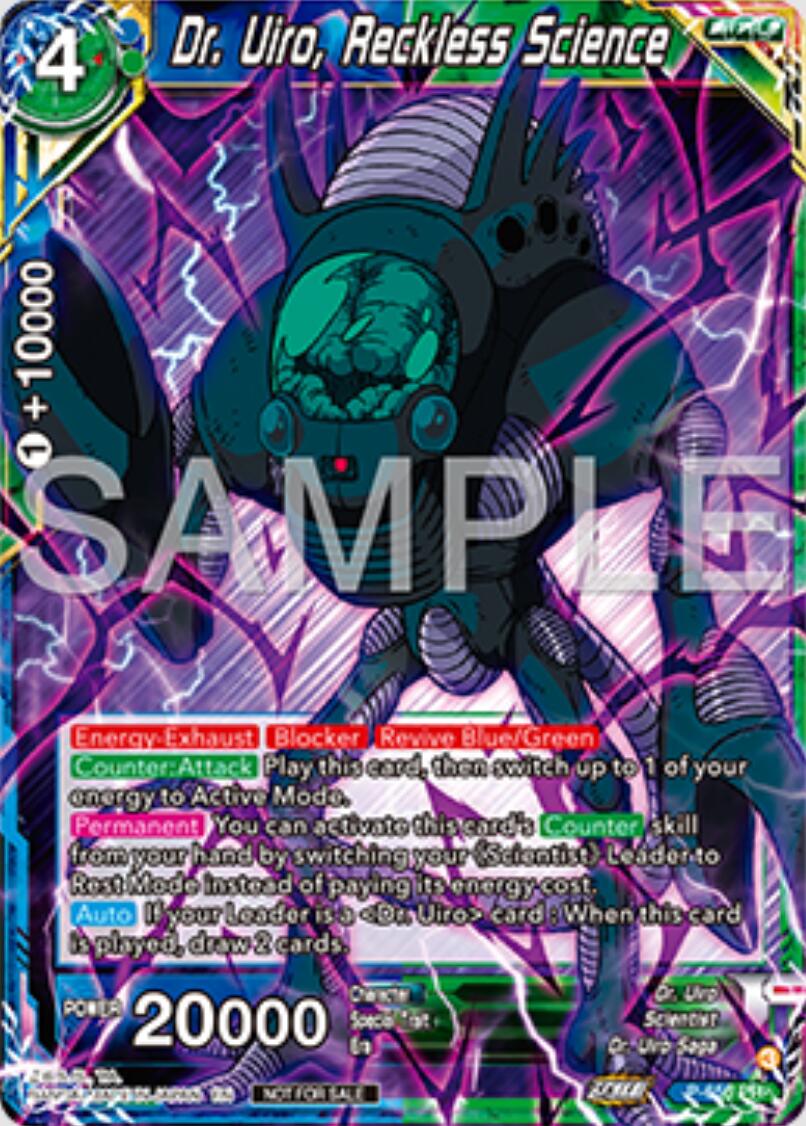 Dr. Uiro, Reckless Science (P-655) [Tournament Promotion Cards] | Fandemonia Ltd