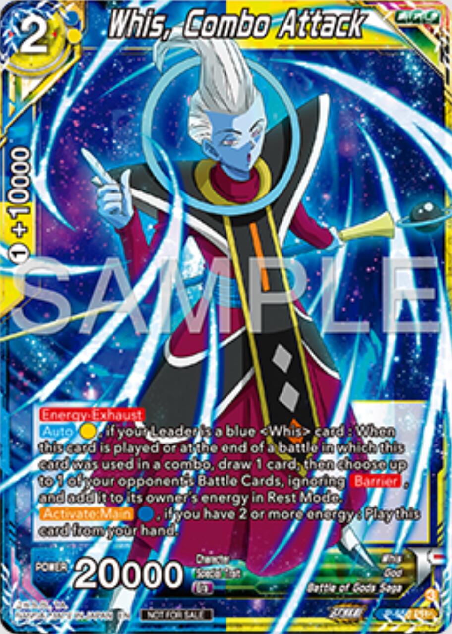 Whis, Combo Attack (P-656) [Tournament Promotion Cards] | Fandemonia Ltd