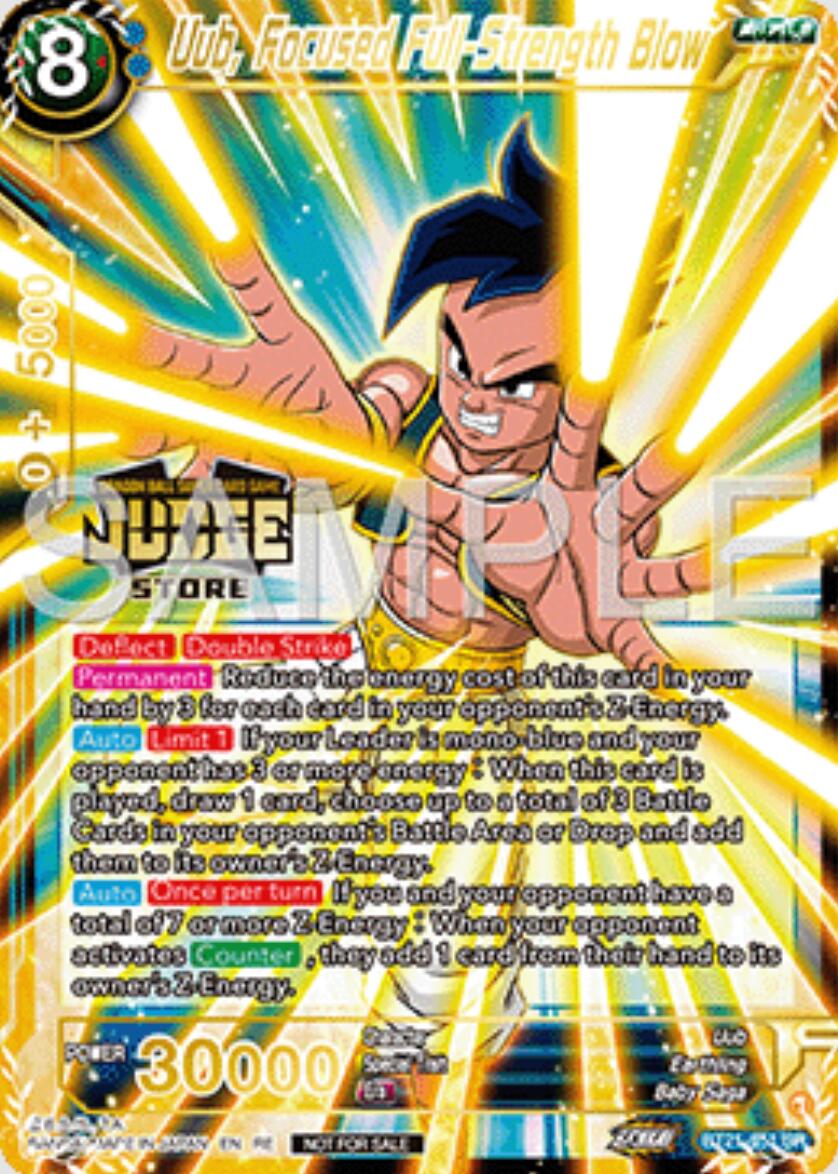 Uub, Focused Full-Strength Blow (Judge Pack Vol.16) (Store) (BT21-051) [Judge Promotion Cards] | Fandemonia Ltd