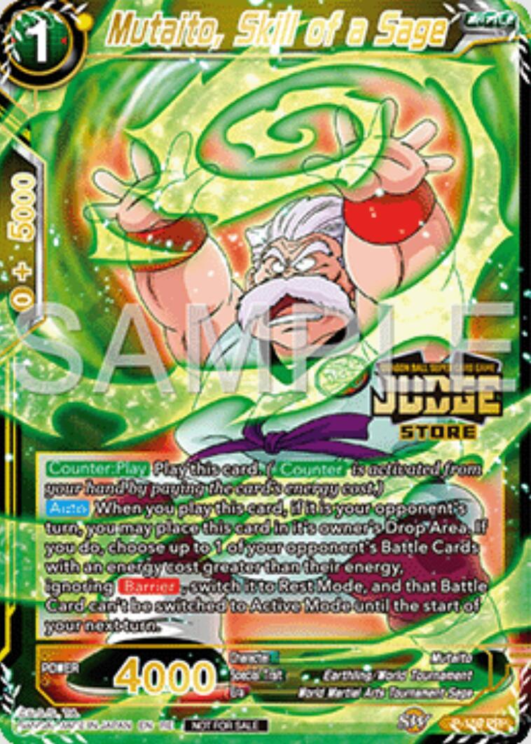 Mutaito, Skill of a Sage (Judge Pack Vol.16) (Store) (P-159) [Judge Promotion Cards] | Fandemonia Ltd