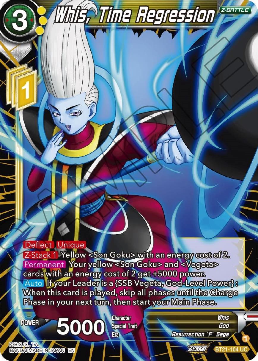 Whis, Time Regression (BT21-104) [Wild Resurgence] | Fandemonia Ltd