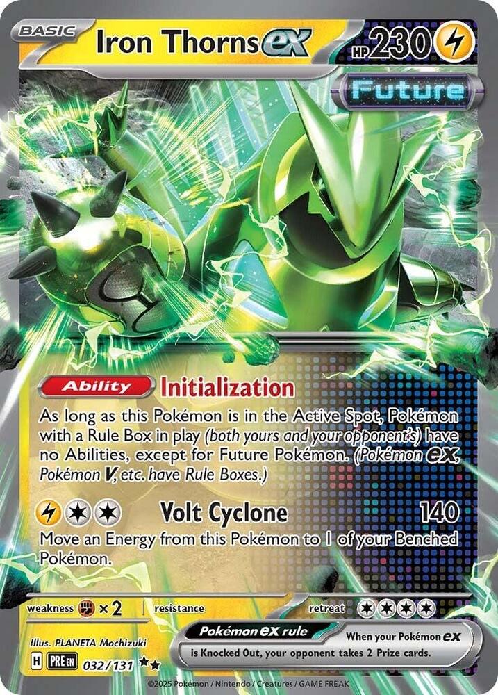 Iron Thorns ex (032/131) [Scarlet & Violet: Prismatic Evolutions] | Fandemonia Ltd