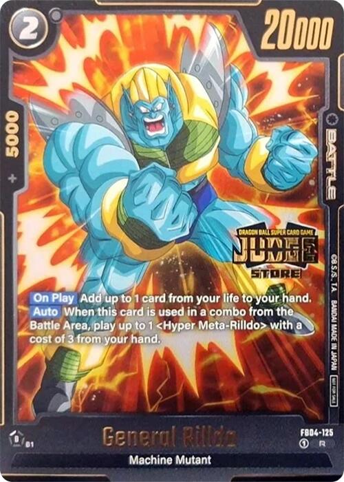 General Rilldo (Judge Pack (Store Judge) 03) [Fusion World Tournament Cards] | Fandemonia Ltd