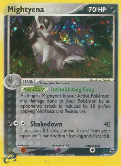 Mightyena (10/109) [EX: Ruby & Sapphire] | Fandemonia Ltd