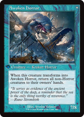 Thing in the Ice // Awoken Horror (Retro Frame) [Innistrad Remastered] | Fandemonia Ltd