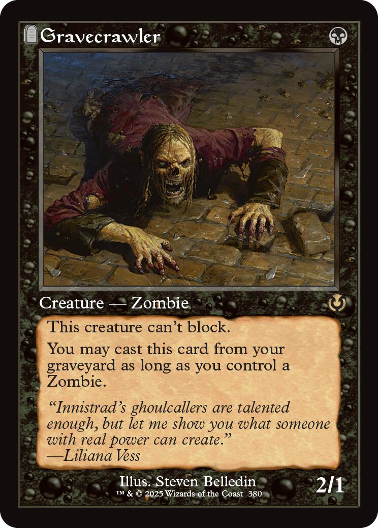 Gravecrawler (Retro Frame) [Innistrad Remastered] | Fandemonia Ltd